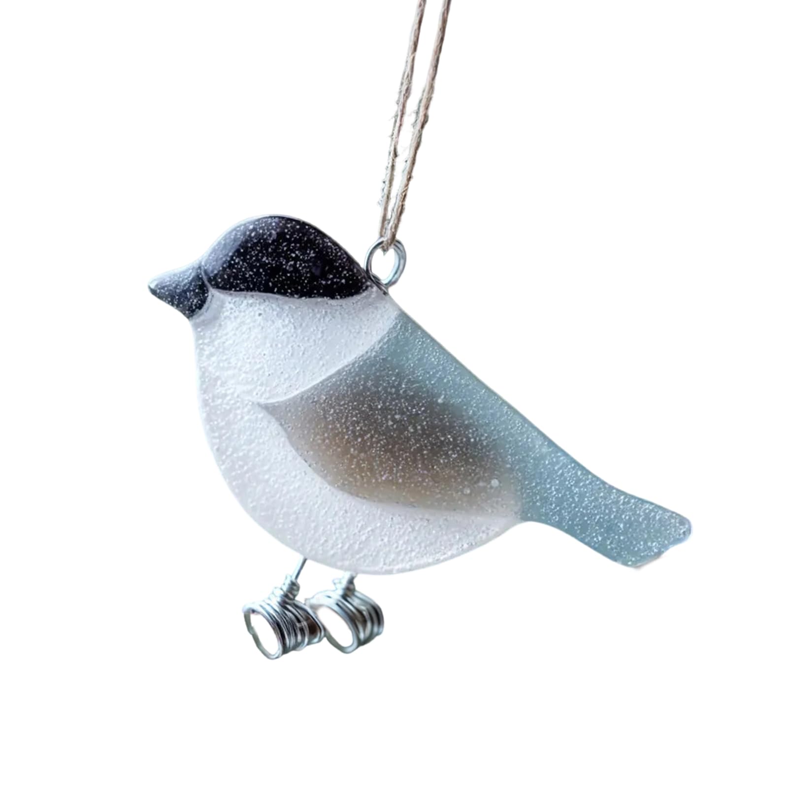 Kalttoy Sparrow Bird Ornament For Christmas Tree, Handcrafted Holiday Decoration, Bird Watcher Collections Memorials Gift Acrylic Ornament For Christmas Tree