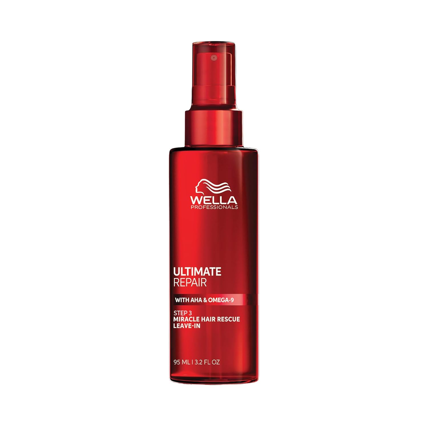 Wella Professionals Ultimate Repair Miracle Hair Rescue Haar Serum – 90 Sek. Haarkur ohne Ausspülen – Entwirrendes Spray mit Anti Frizz und Anti Spliss – 30 ml & 95 ml