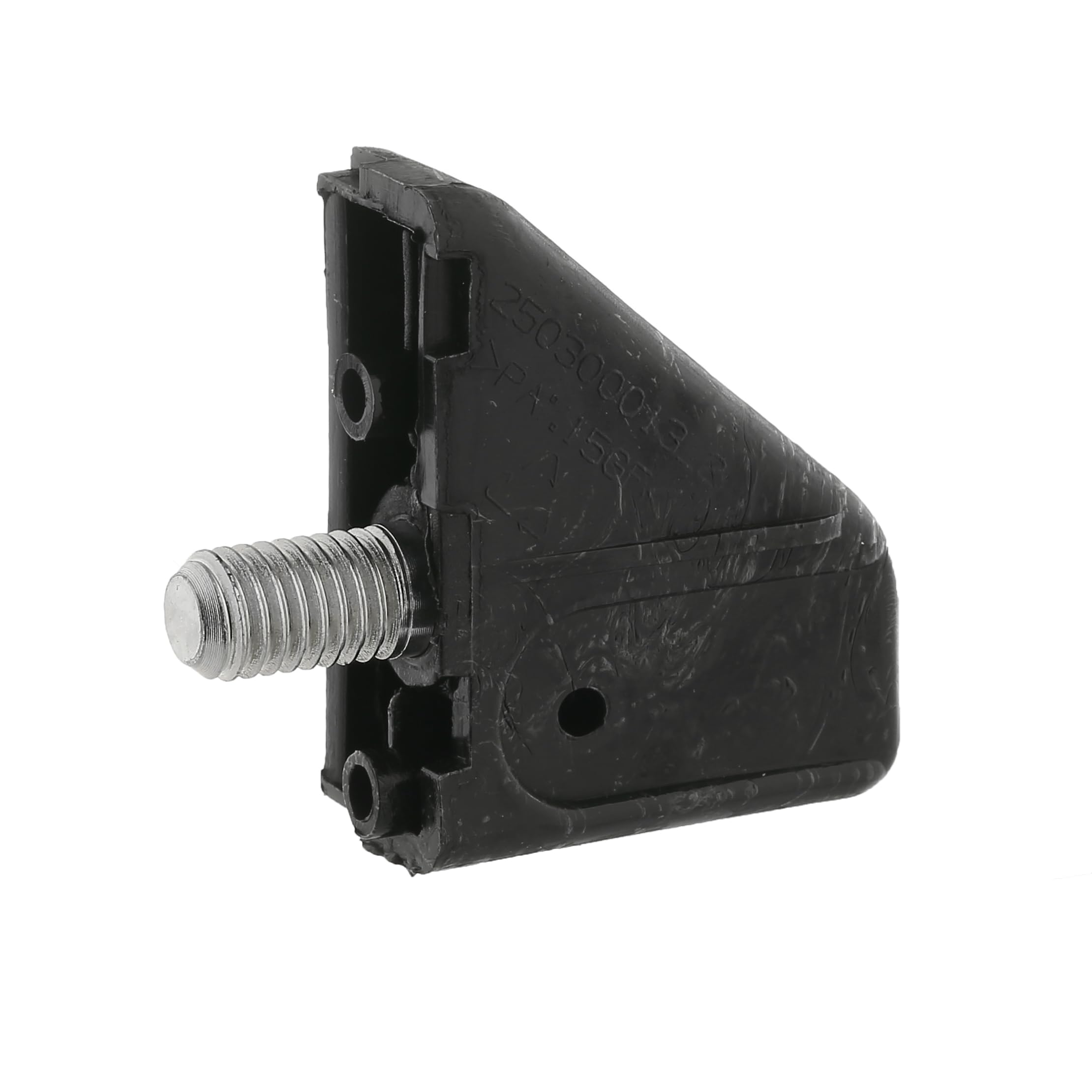 Masterpart Black Hob Glass Cover Hinge Housing To Fit Beko Cookers & Ovens