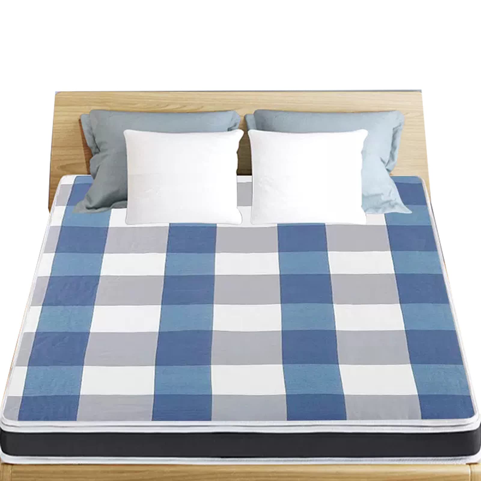 Juego de 2 Empapador Protector de Cama, Protectores de Cama Lavables y Reutilizables para Incontinencia en Ancianos, Protector de Cama Lavable