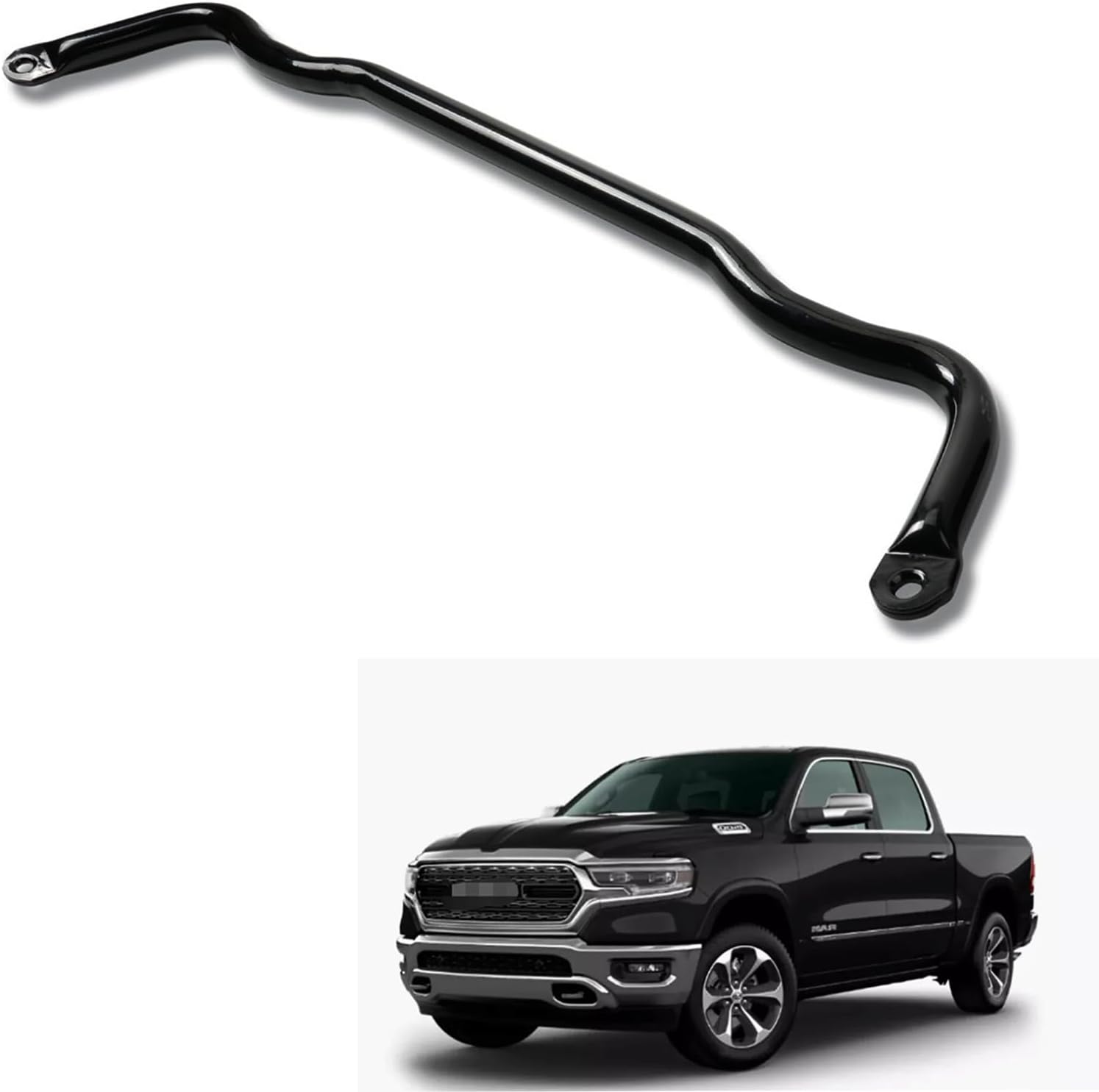55398938AC Front Suspension Stabilizer Bar Compatible with 2011-2018 Ram 1500 and 2019-2022 Ram 1500 Classic 4WD, Upgrade Suspension Stabilizer Bar Fits For 2009-2010 Dodge Ram 1500.