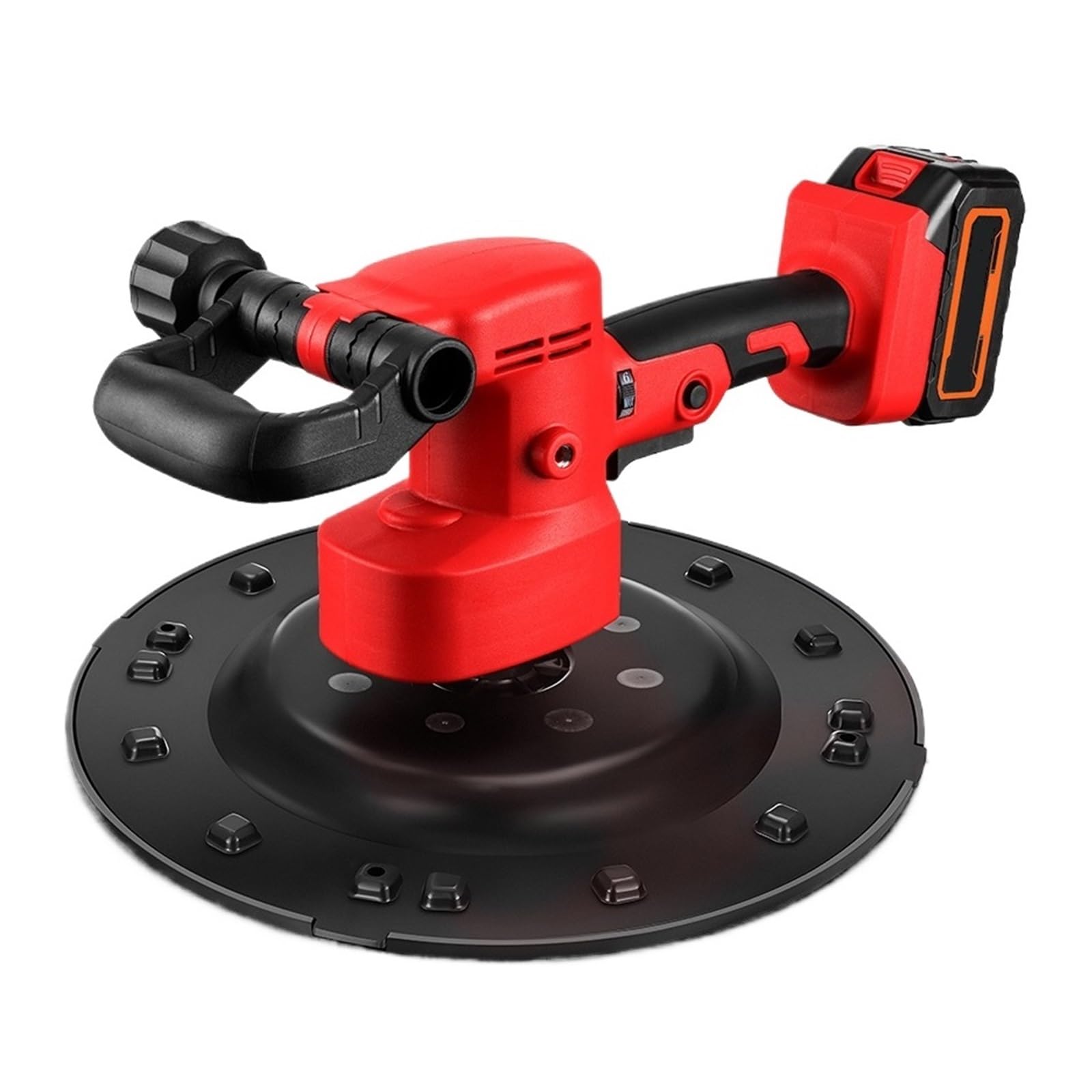 Wafohsr One Color Brushless 380Mm Electric Drywall Sander Pole Wall Polisher 1200W Dry Sanding For 18V Battery Powerful Motor