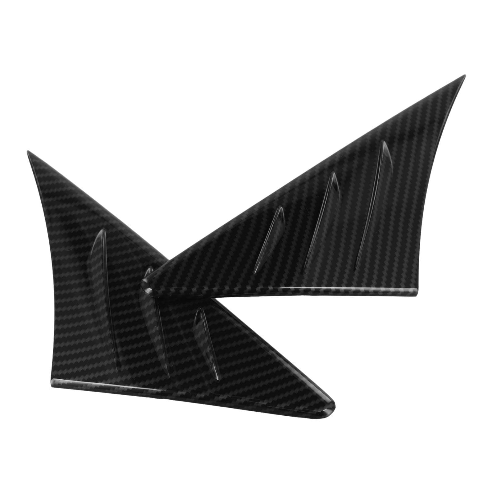 Trim deflettore d'aria ABS in fibra di carbonio per Supra A90 2019-2022, accessori spoiler per riduzione del rumore anti-buffeting, facile da installare, finitura nera