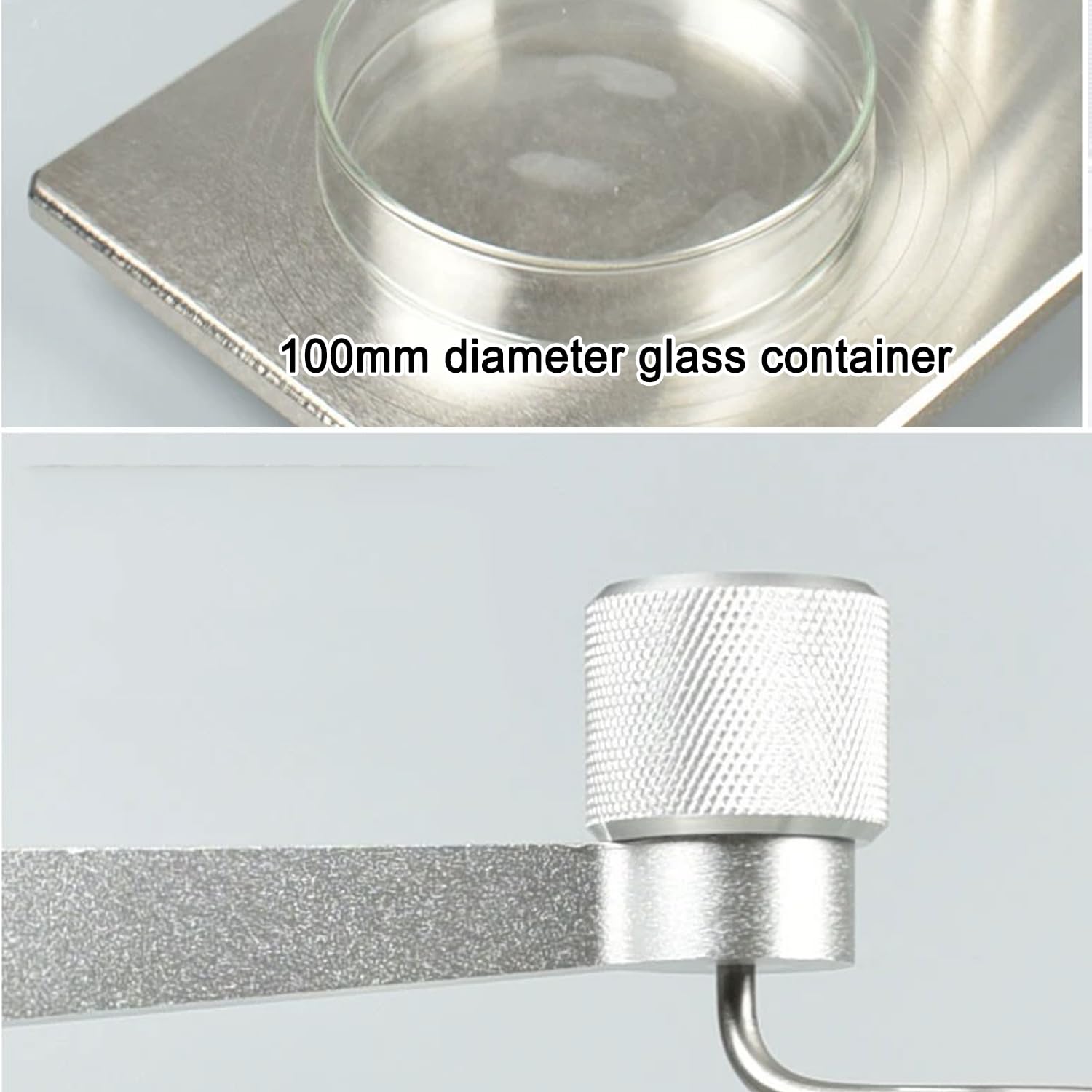 Ruhewinkel-Prüfgerät, Partikel-Pulver-Tensid-Fließfähigkeitsprüfer Für Medizinisches Pulver, Glasbehälter Mit 100 Mm Durchmesser, Geeignet Zur Messung Des Ruhewinkels Von Tensidpulvern Und -partikeln