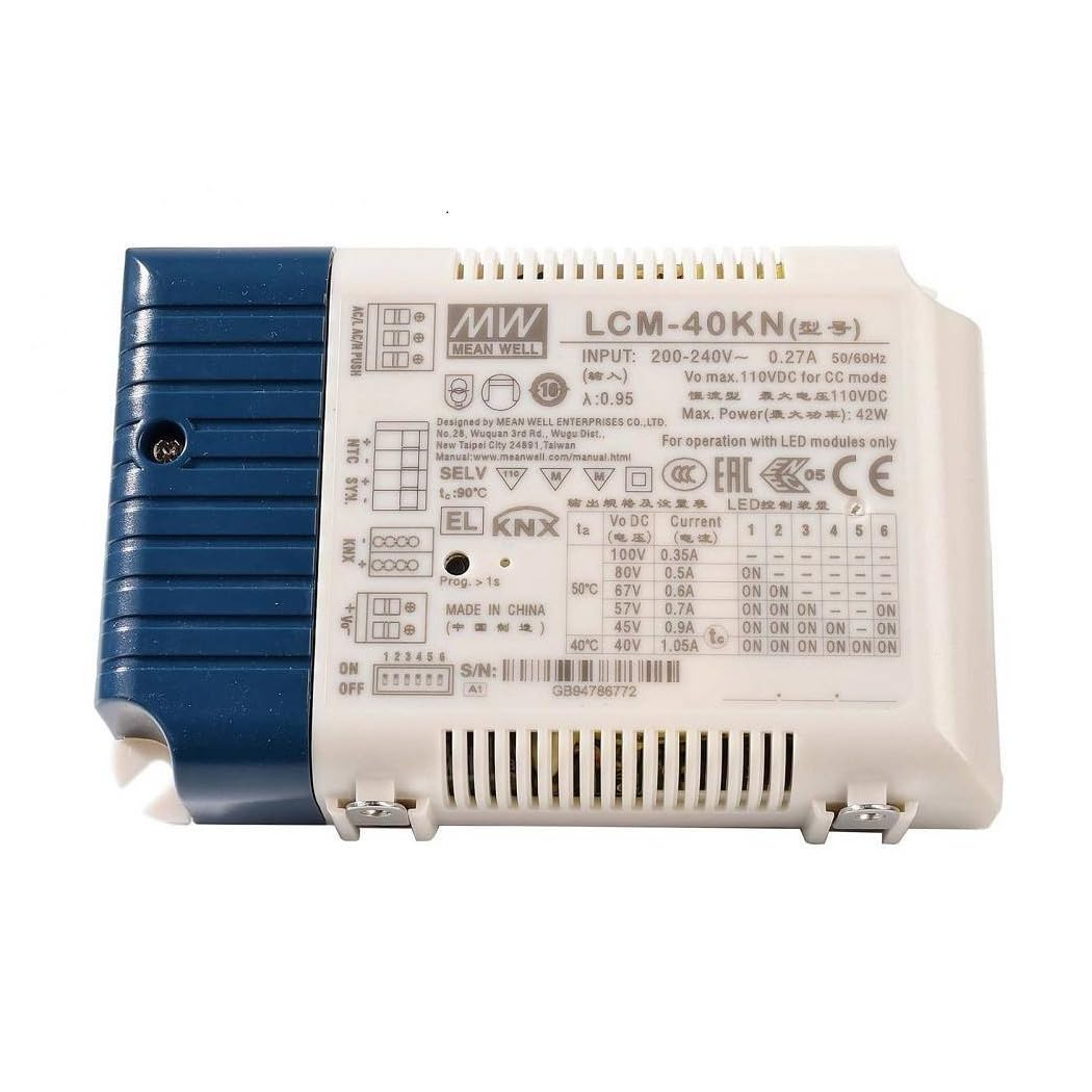 Trade Shop - Alimentatore LED Driver 40 W Multi Corrente Dimmerabile Strisce Lampade Faretti