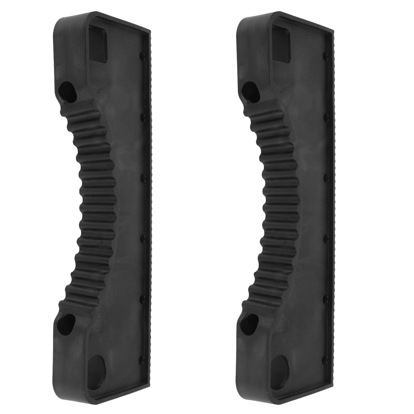 Almohadillas de Goma Negras para Escaleras de Aluminio de 2 Piezas para Dormitorio