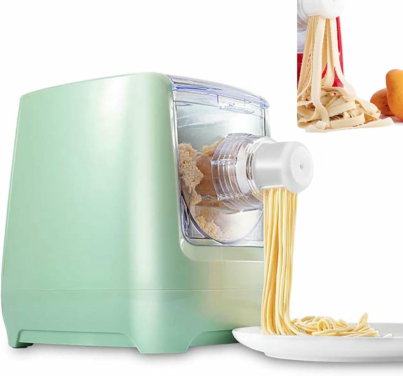 Máquina para hacer fideos, 260 W con herramientas for preparar alimentos, antiadherente