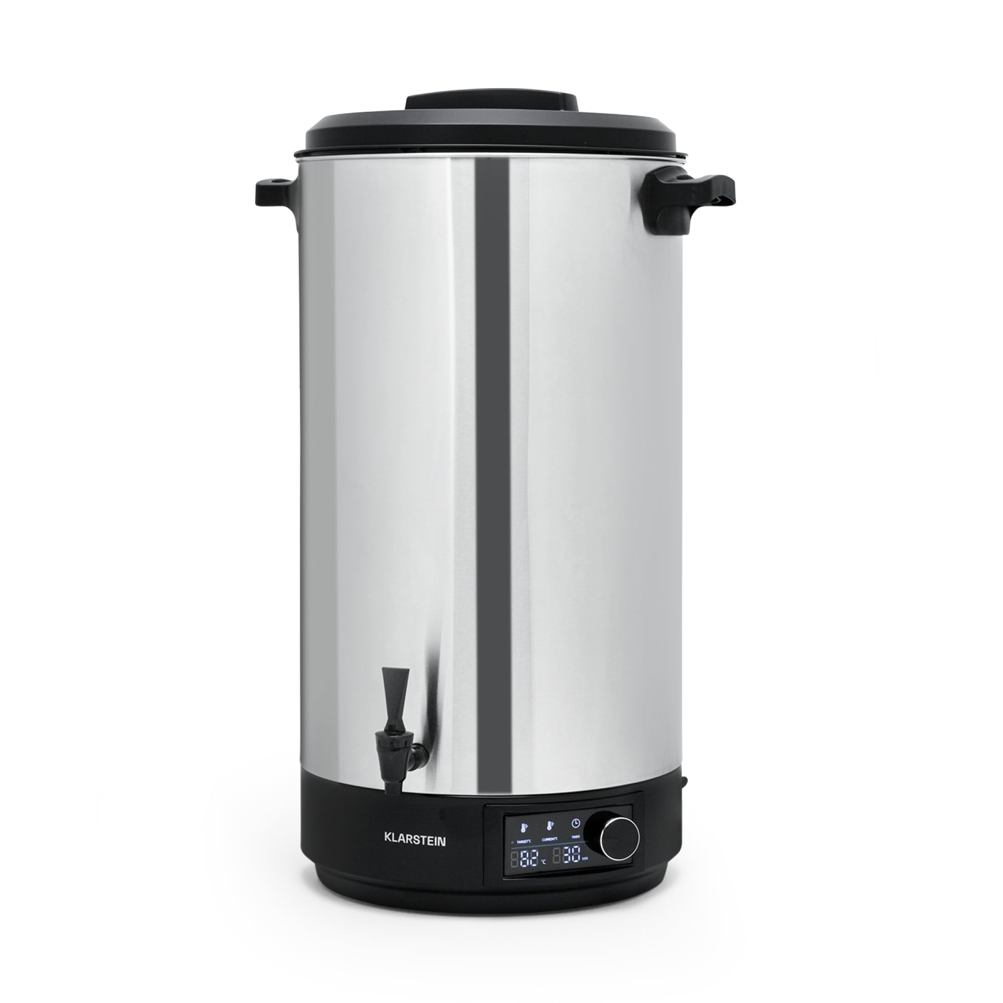 Klarstein Distributeur Eau Chaude à Ebullition Rapide, Distributeur Boisson Chaude de Cuisine, Eau Chaude Instantanée de 60L, Distributeur a Boisson, Distributeurs à Eau en Acier Inoxydable de 2500W