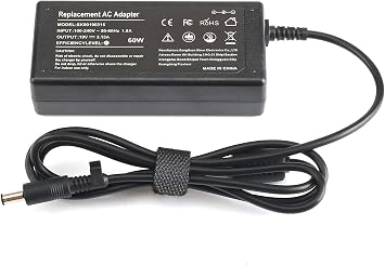 Laptop Ac Adapter Charger for Samsung NP300V5AI, NP305E5A, NP305E5A-A01US; Samsung NP305E5A-A03US, NP305E5A-A04US; Samsung NP305E5A-A05US, NP305E5A-A06US