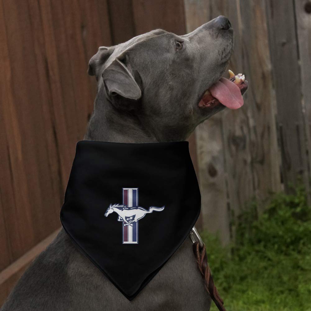 Hunde-Bandana THE FLASH TV-Serie – Schwarz, Baumwoll-Polyester, Ca. 53x53 Cm, Für Mittelgroße Bis Große Hunde