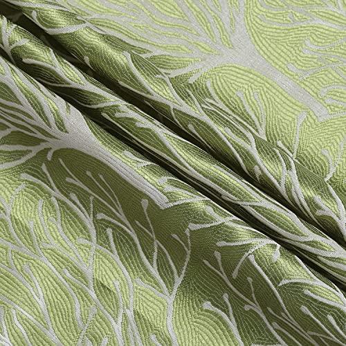 Image of Homestan Printed Door Curtains 9 Feet Long Set of 2, Parda 9 Feet Long with Grommet Design for Home Decor (9x4 Feet, Green)