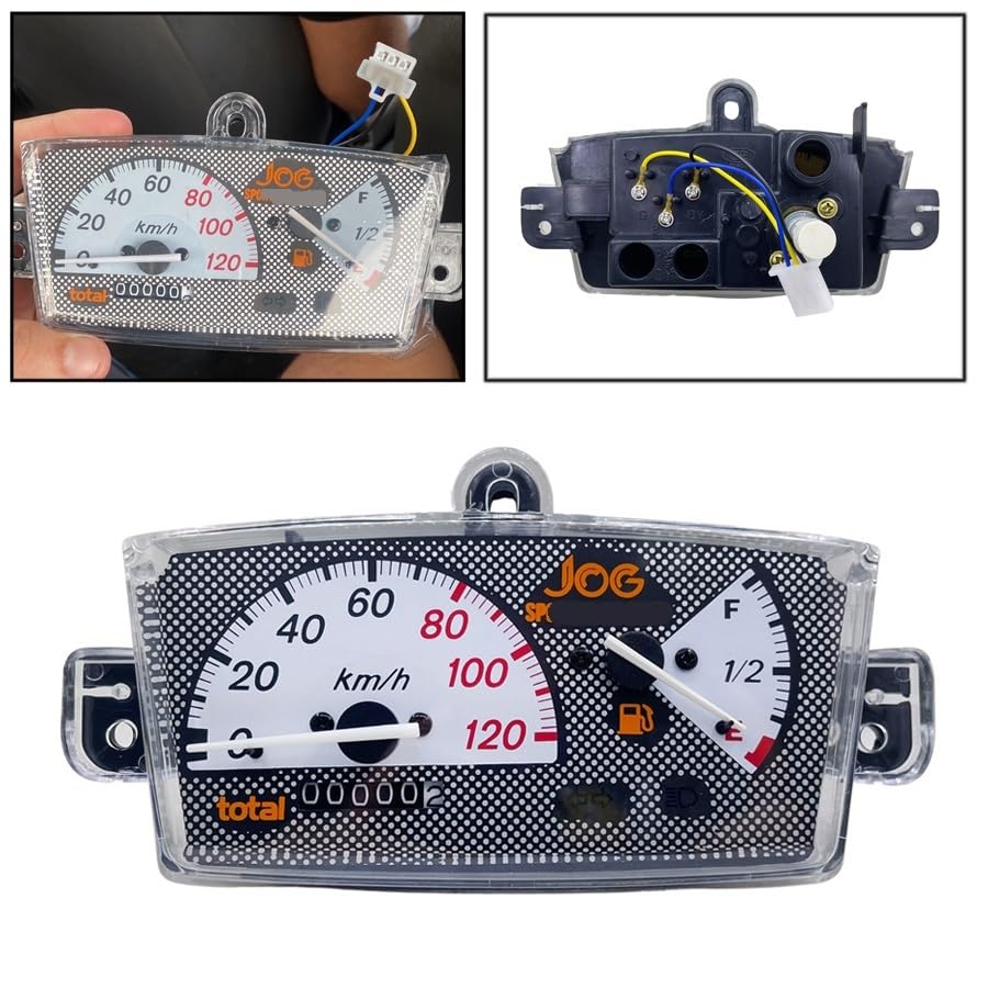 Motorcycle Odometer Gauge Motorcycle Instrument Assembly Tachometer Fuel Oil Gauge Odometer for Jog 50/90 ZR 3KJ 3YK