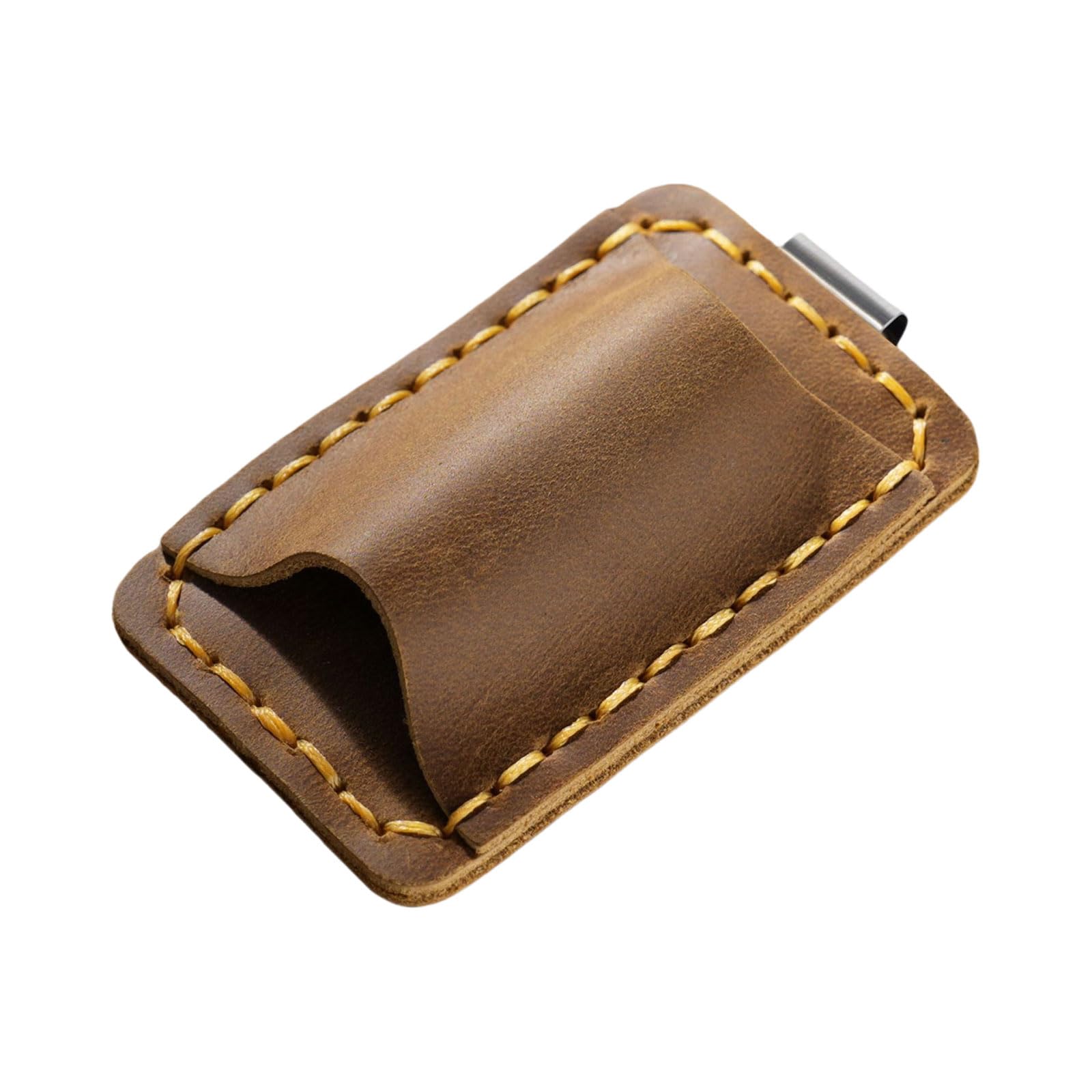 Pen Holder With Clip Leather Pen Holder Journal Pencil Single Slot For Journal Notebook Clipboard Sleeve