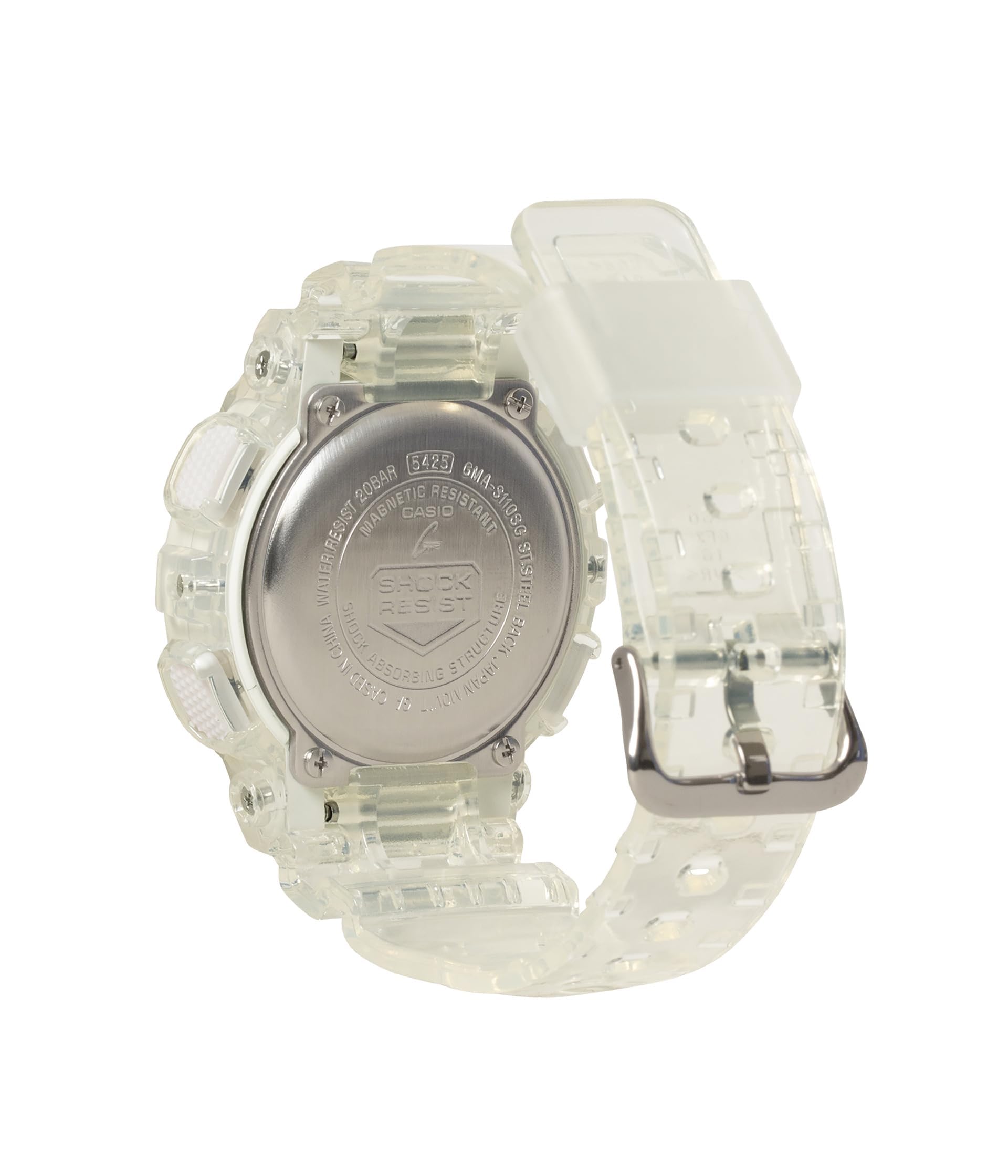 Amazon.co.jp: G-Shock GMAS110SG-7A ホワイト ワンサイズ : ファッション 