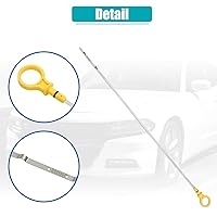 Vista 2 de Barra de medición de aceite de motor para Ford Explorer Edge Taurus Lincoln 3.5L 3.7L, repuesto indicador de nivel de aceite de motor FANLIDE