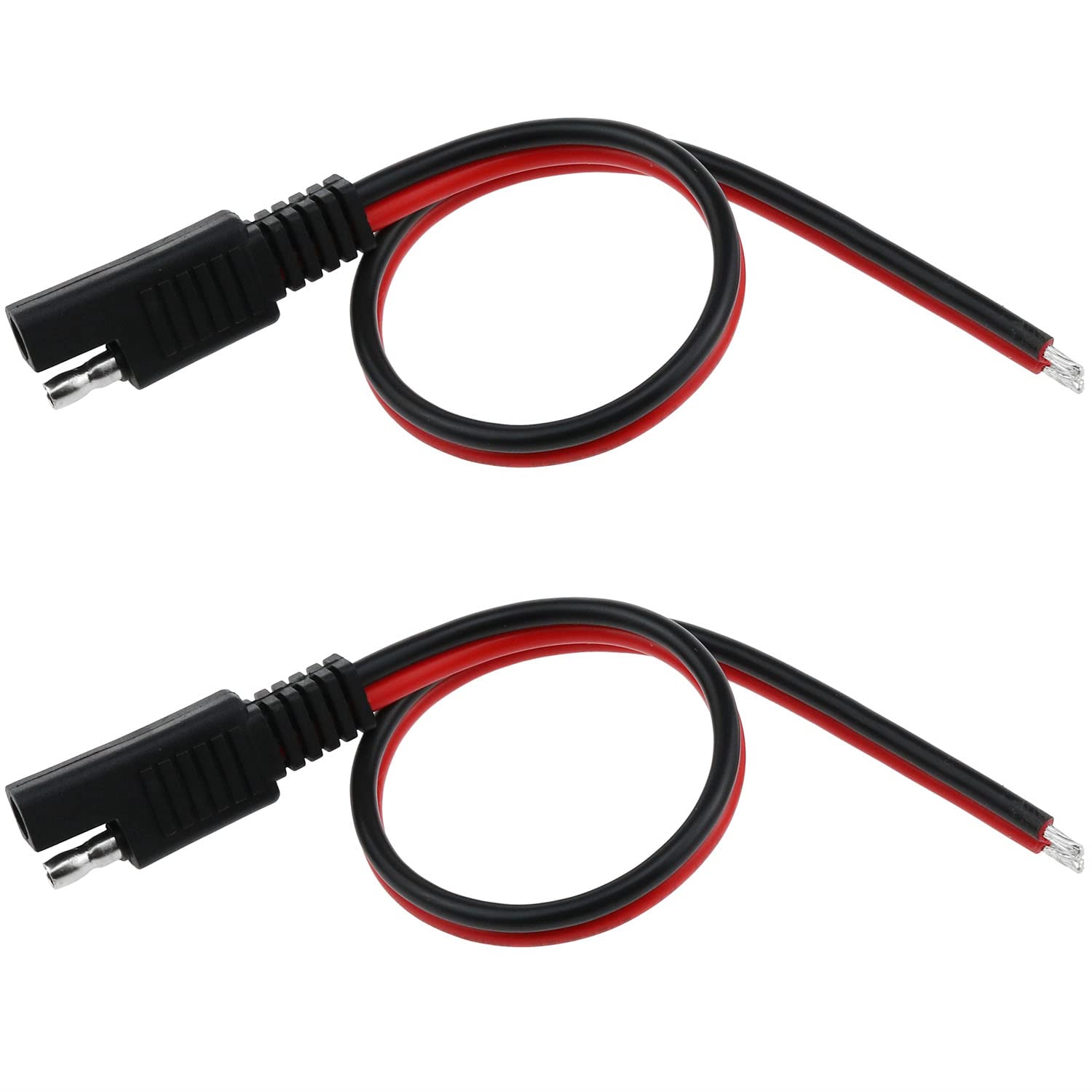 Amazon.co.jp: Haidong 14AWG SAコネクタケーブル SAEコネクター 2ピン