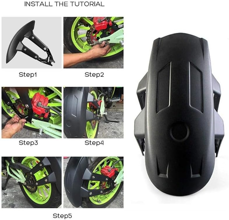 Miniatura 7 de Z motocicleta trasero guardabarros de engranajes guardabarros para Yamaha XVS 1100 para DOMINAR 400 X