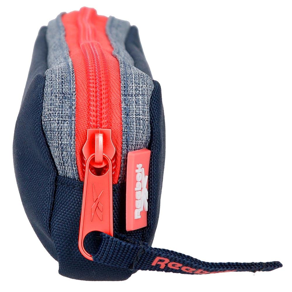 Reebok Lucia Blue Pencil Case, 22 x 7 x 3 cm, Polyester - Image 2