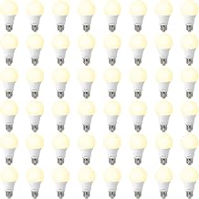 DEGNJU 48 Pack A19 LED Bulbs 60W Equivalent, 8W Soft White 2700K LED Light Bulbs, E26 Medium Base, Non-Dimmable, 800 Lumens, Ideal for Bedroom Living Room