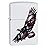 Zippo Eagle & Soldier Pocket Lighter, White Matte (ZO12303), One Size