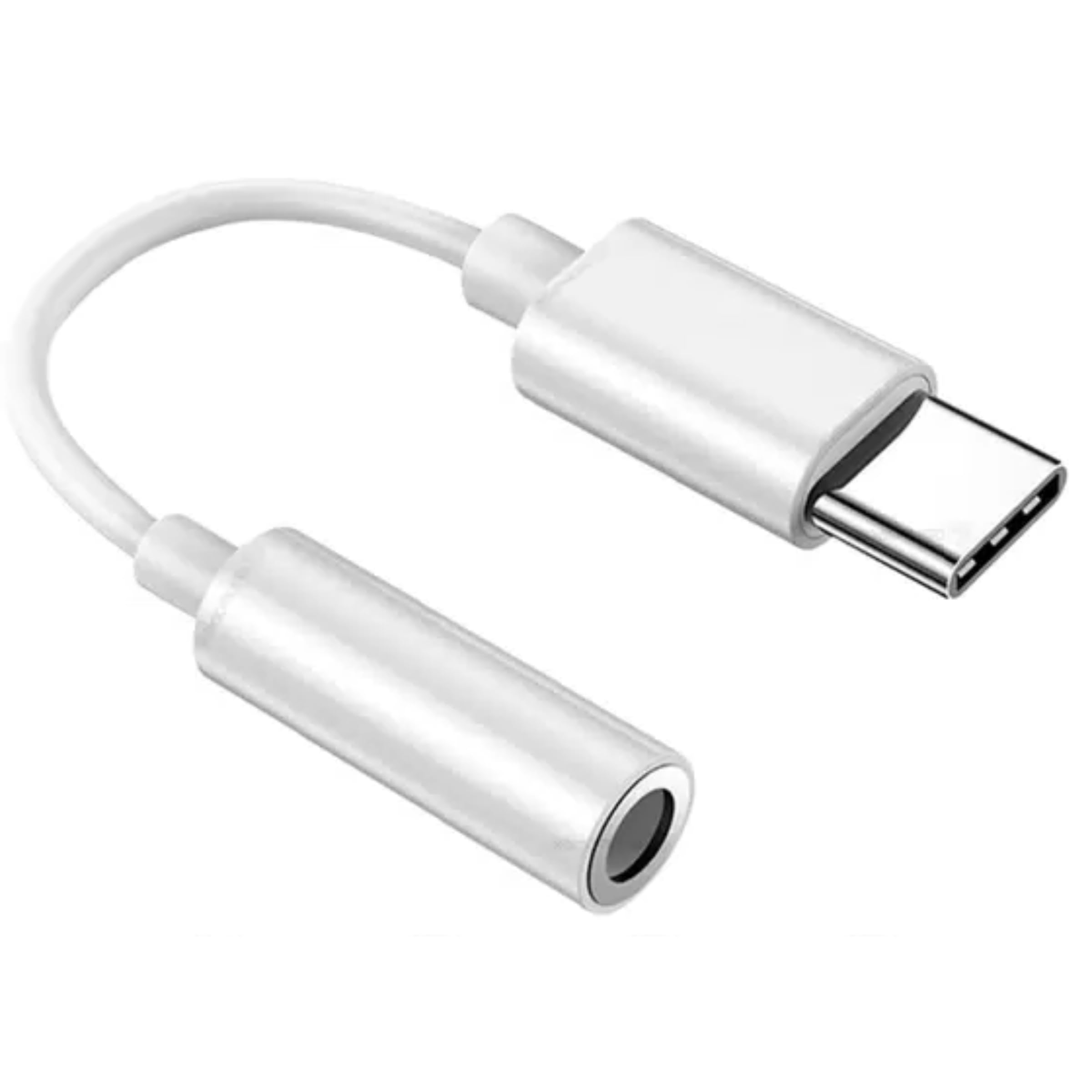 Adaptador Para Fone de Ouvido USB C Conector P2 P3 3.5mm Chip DAC Integrado Universal