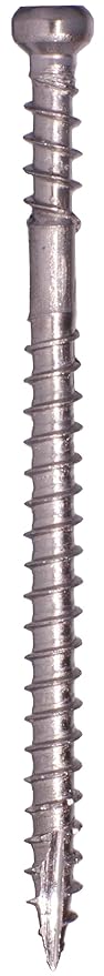 GRK 772691360830 8 by 3-Inch 1/8 Containing 1-Pail Equal to 385screws Trim SS ProPack
