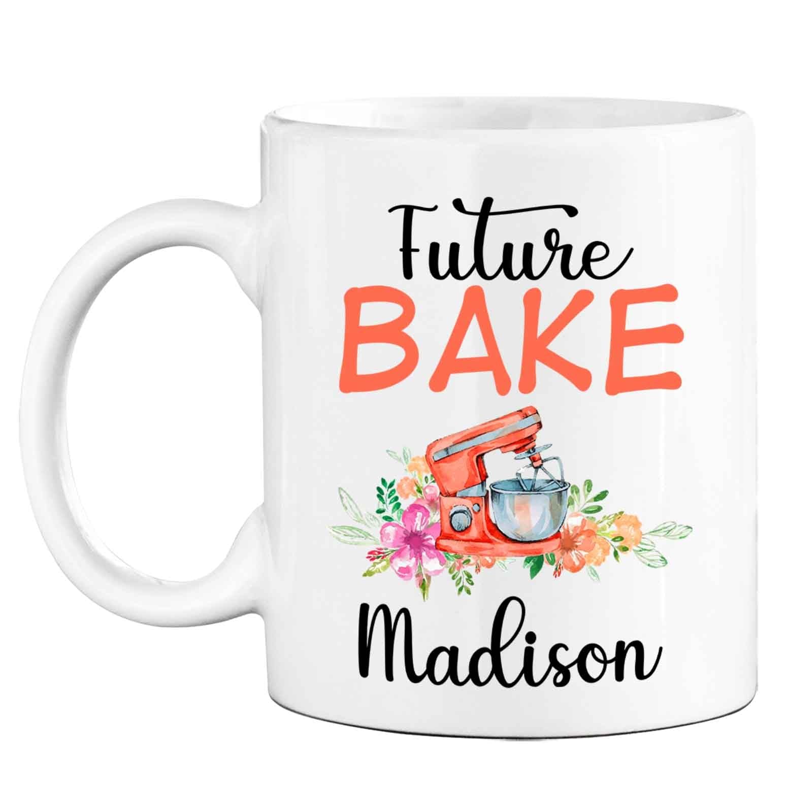 You're So Sweet Mug, Cake Cup, Baker Coffee Mug, Personalized Gifts For Baking Lover, Pastry Chef Mug, Custom Name Baking Cup Gifts For Friends Family, Cake Cup Present, White Tea Cup 11oz, 15oz