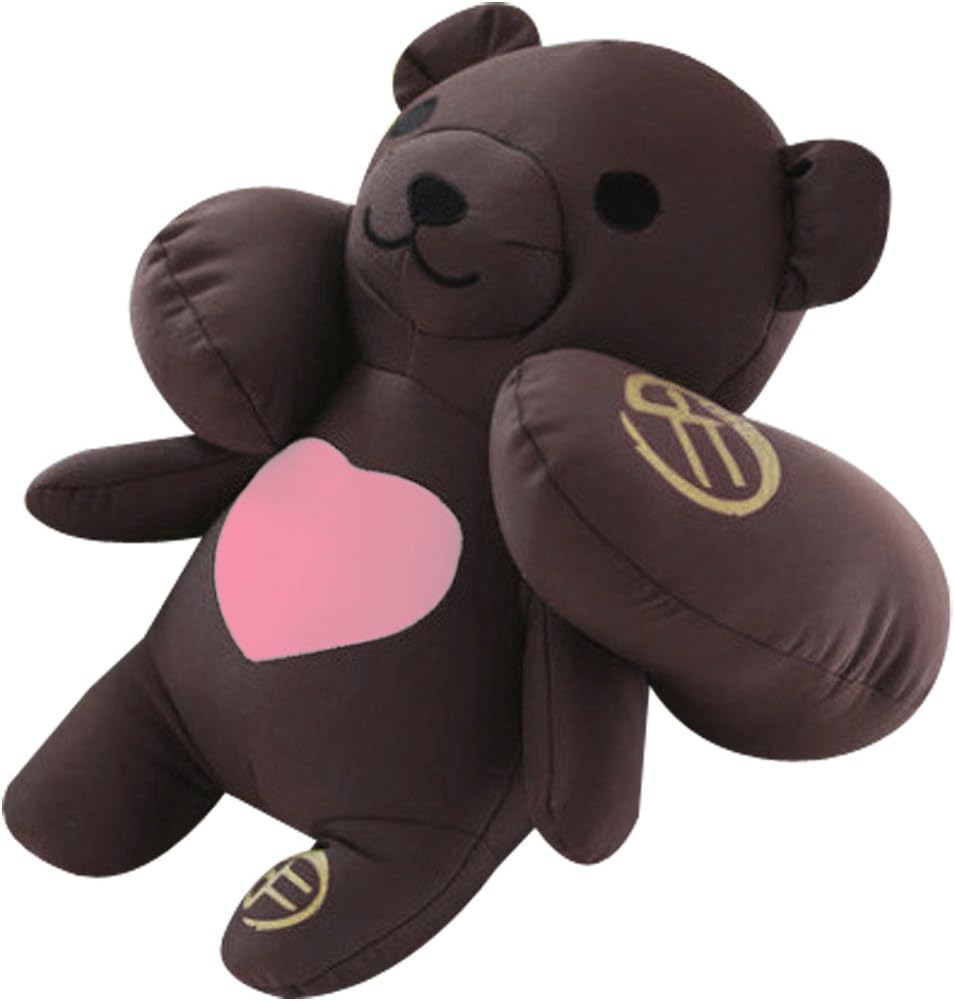 Convertible 2-in-1 Adorable Travel Companion & U-Shaped Pillow,Bear by Lovful