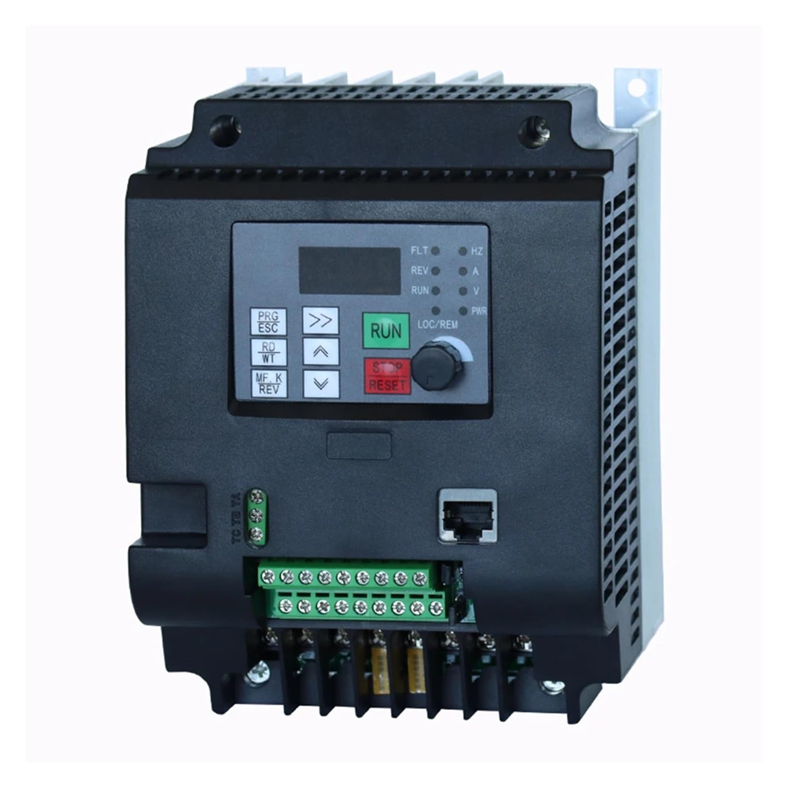 Convertitore di frequenza VFD con ingresso monofase e uscita trifase da 4 kW e 220 V CA Protezione multipla