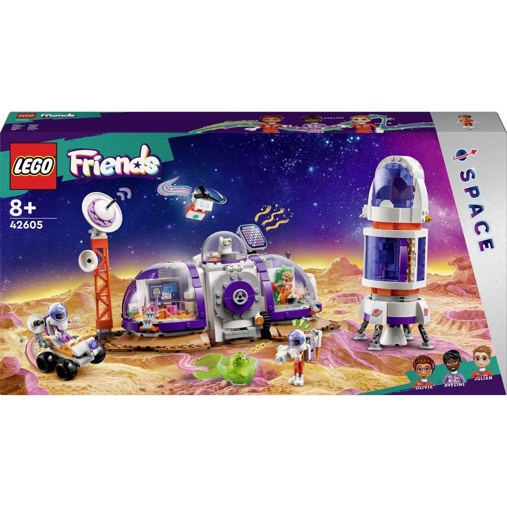Sponsored Ad - LEGO Friends Mars Space Base and Rocket Set with 4 Characters 42605
