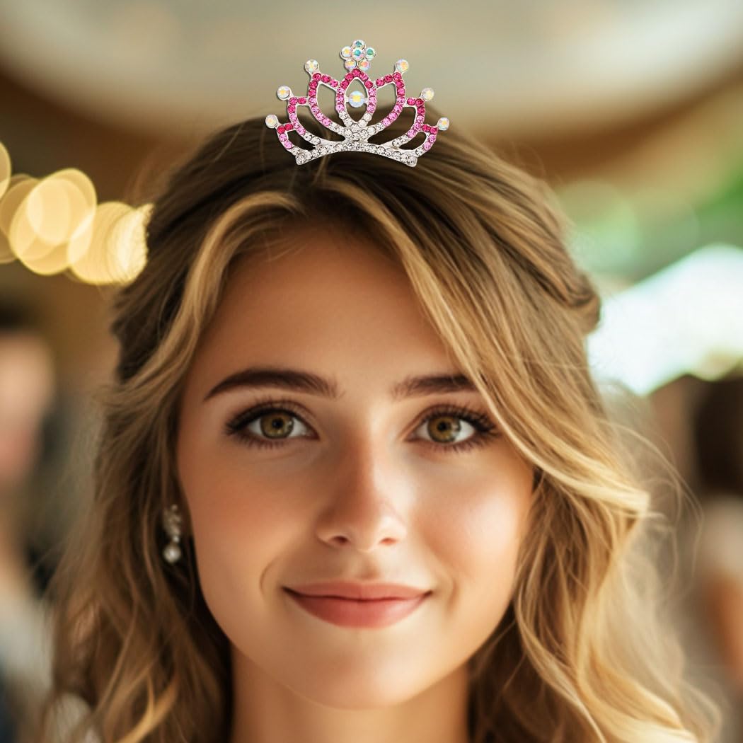 Kilshye Tiaras pequenas para meninas, princesa, strass, pente, flor, cristal, formatura, tiara para crianças em promoção! Veja a oferta e mais achadinhos de Laços & Tiaras Infantis 5 Hoje é o melhor dia para comprar Kilshye Tiaras pequenas para meninas, princesa, strass, pente, flor, cristal, formatura, tiara para crianças com aquele preço maroto! Promoção! Aproveite a oferta! 5