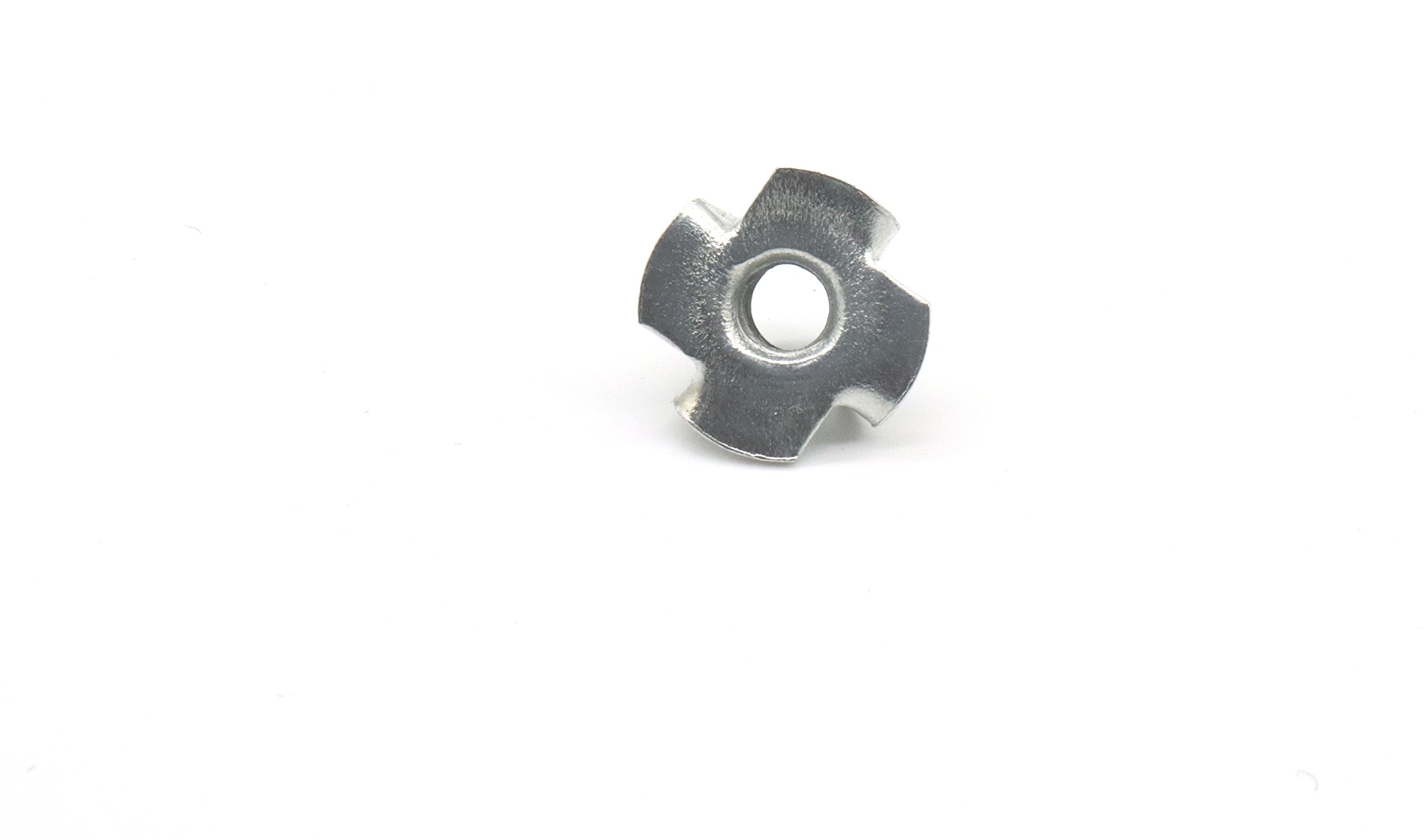 Zinc Plated T-Nuts - Pack of 50 -3 Zinc Plated T-Nuts - Pack of 50 -3
