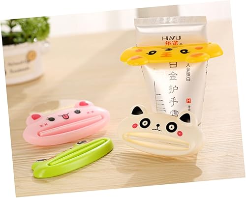 Miniatura 7 de 5 unids Coreano Pasta de dientes Rolling Tube Exprimidor de pasta de dientes Dispensador de pasta de dientes Tubo Exprimidor de Cremas de Tubo