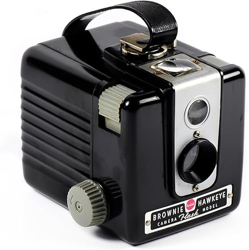 Miniatura 5 de Vintage Kodak Brownie Hawkeye cámara