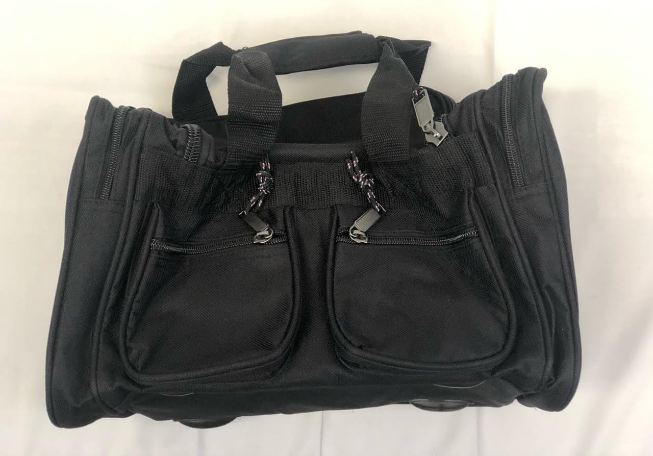 Explorer Range Bag Shooting Tactical Assault Gear Hiking Waist Bag Shoulder Backpack EDC Camera Bag MOLLE Modular Deployment Compact Utility Military Surplus Gear Heavy Duty (Black-JM19)