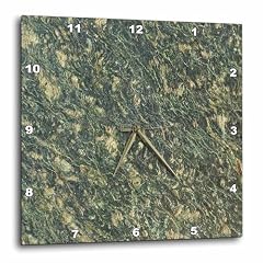 3 d Rose DPP 37340 1 Antique Green and Ivory Marble Wall Clock, 10 by 10 Inch product photo