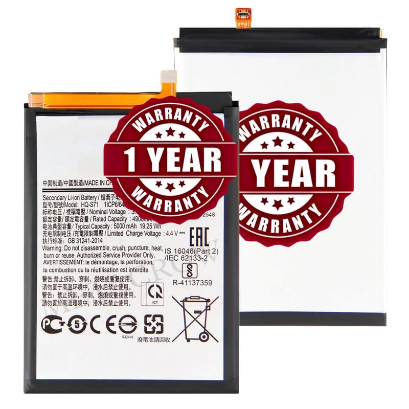 Image of Original HQ-S71 Battery Compatible for Samsung Galaxy M11 (SM-M115F) - (5000mAh) - 1 Year Warranty JK1