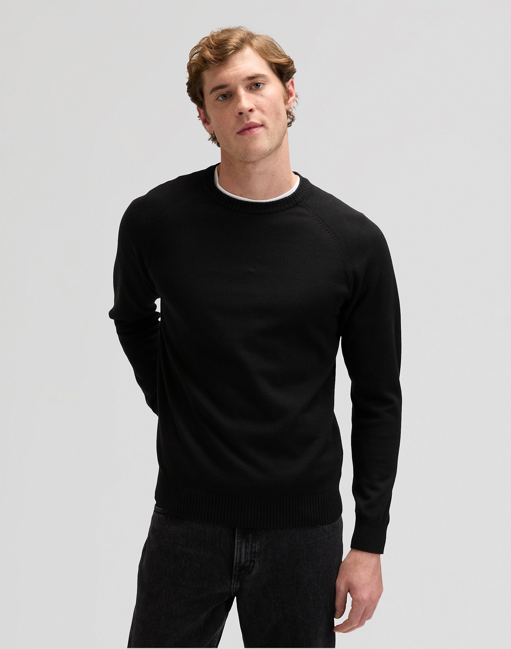 Lee Clean Raglan Sweater Felpa Uomo