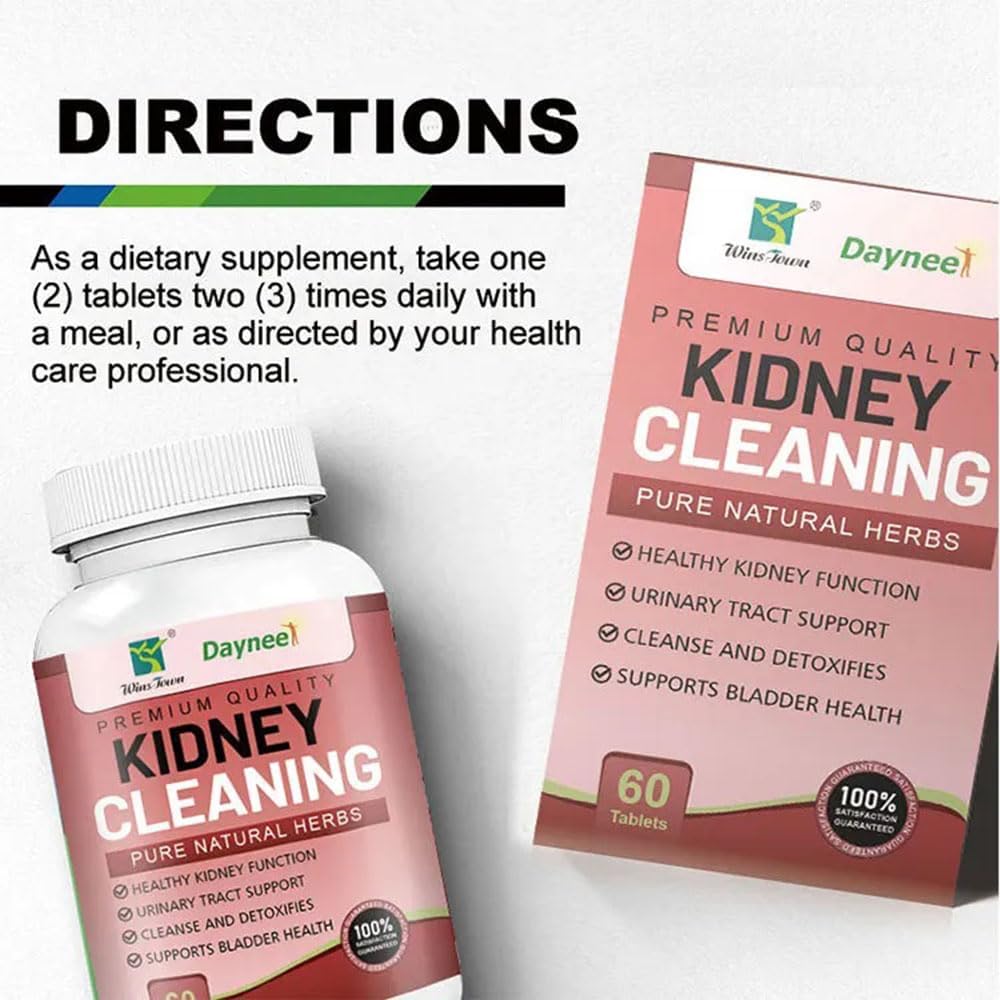 Tableta de limpieza renal, restauración renal y suplemento de salud ...