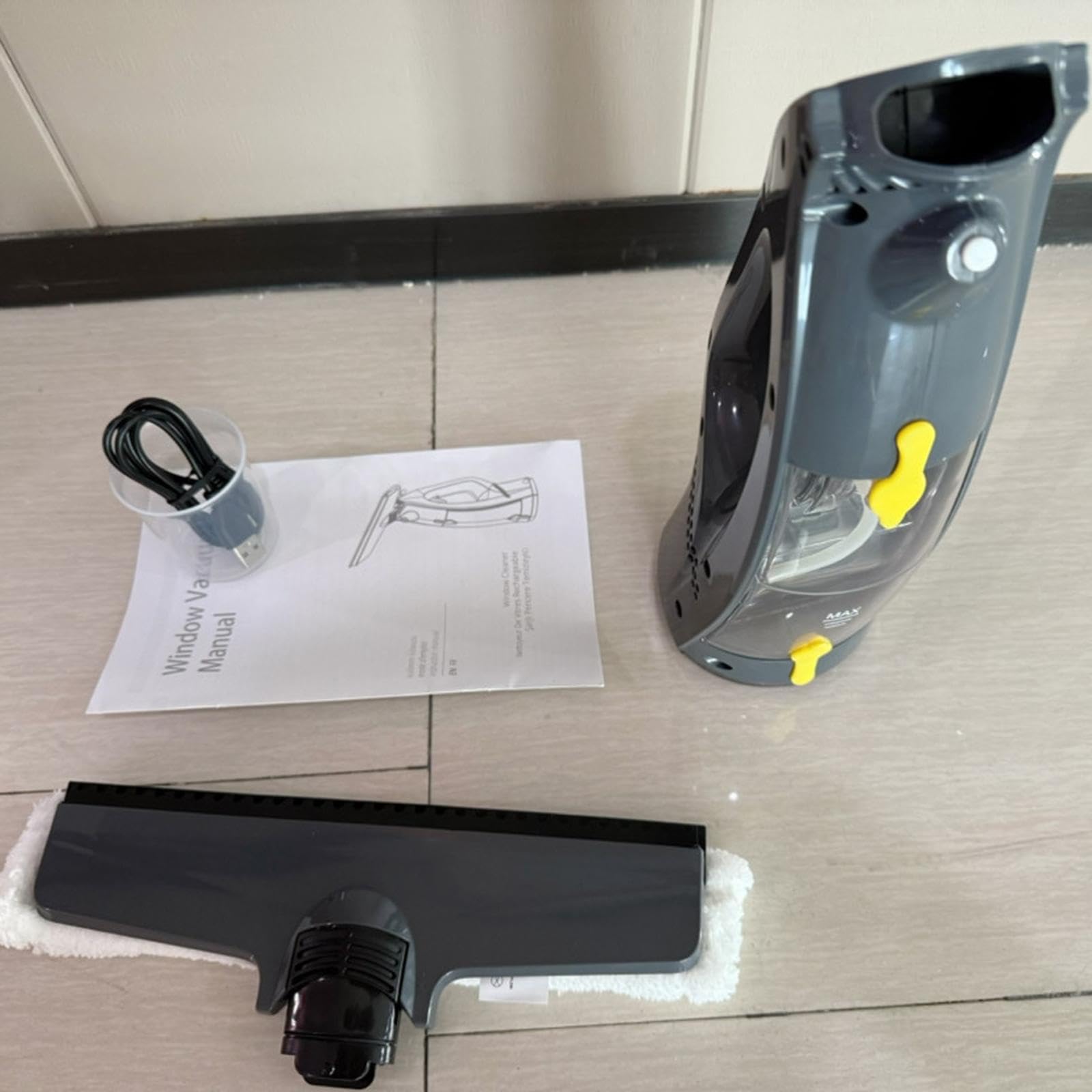 Raclette de électrique Portative pour Lave-vitres