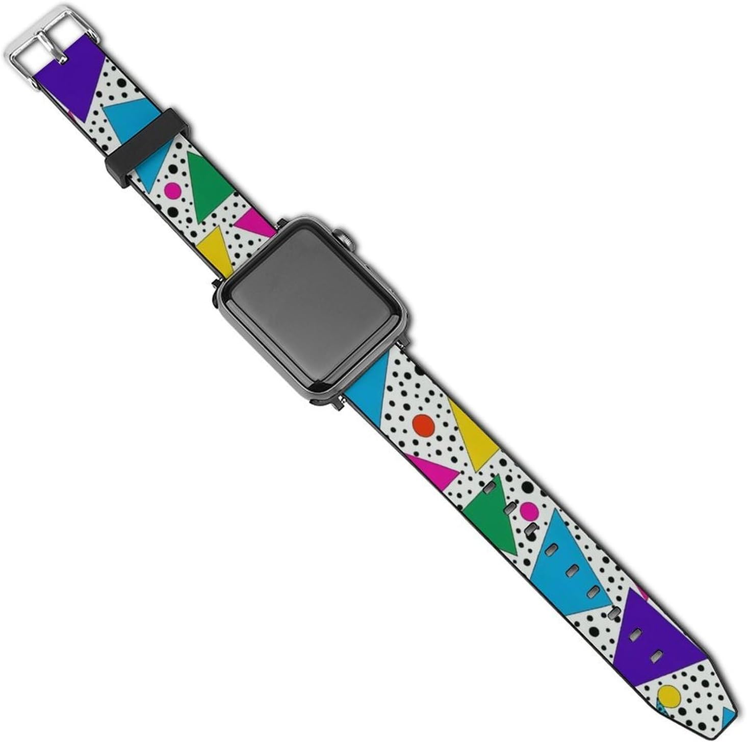 Supdreamc Women Mens Lightweight PU Smart Watch Band