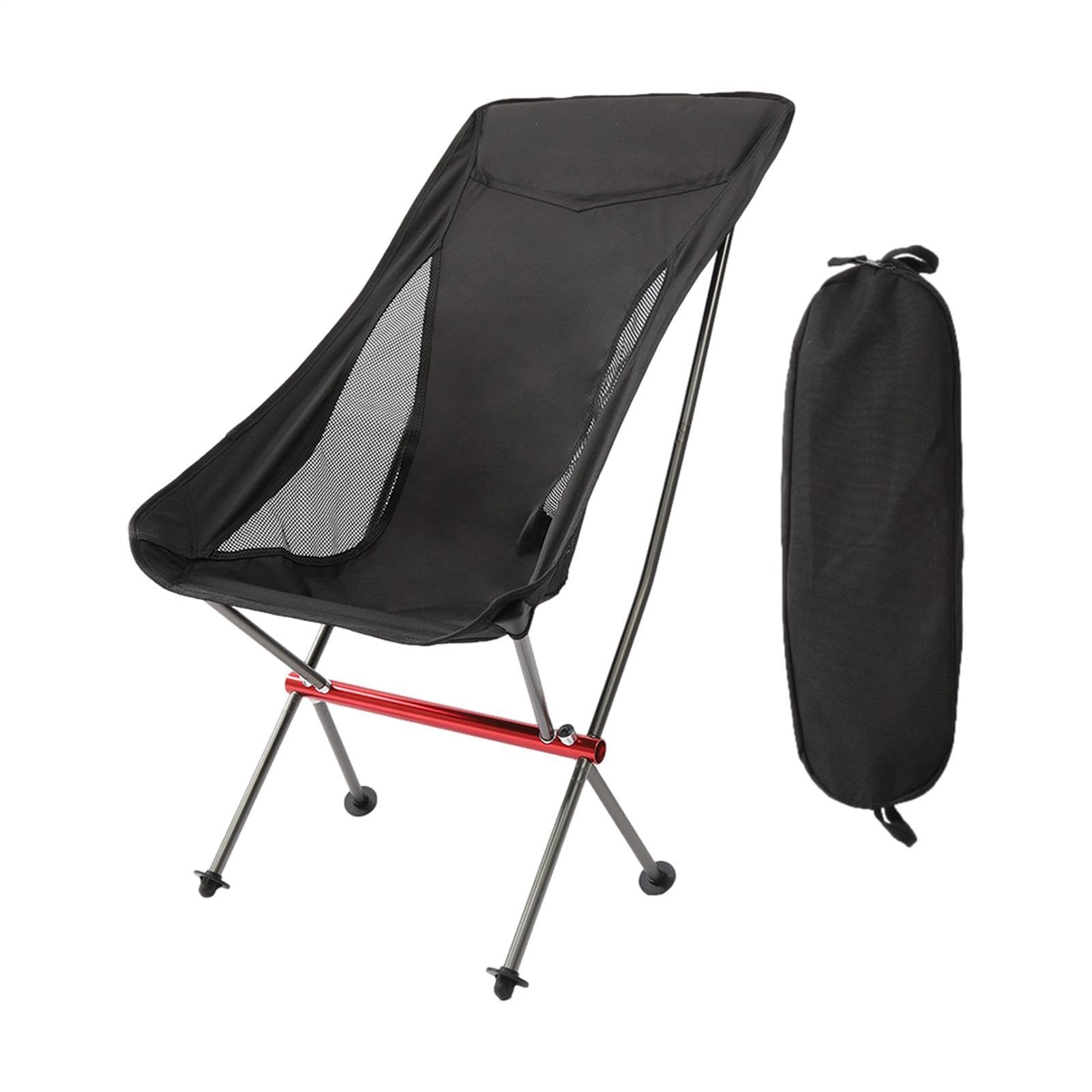 Generico Sedia da Campeggio Pieghevole Sedia Pieghevole E Portatile | Sedile Antiscivolo Per Escursionismo per Campeggio Trekking Spiaggia Pesca Picnic Giardino Terrazzo