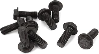 9 Pcs Quality Parts Black Metallic 7mm Dia Reverse Thread Screws for Cutting Machine Model:37as293qo772