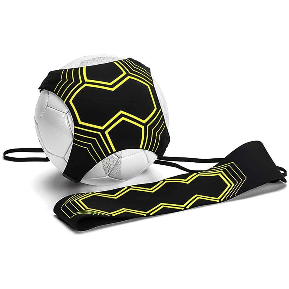 POFET Soccer Solo Skill Training Aid Soccer Step Trainer Sports Training Equipment Training Aid Football Skills for Kids and Adults (Yellow and Black POFET Soccer Solo Skill Training Aid Soccer Step Trainer Sports Training Equipment Training Aid Football Skills for Kids and Adults (Yellow and Black