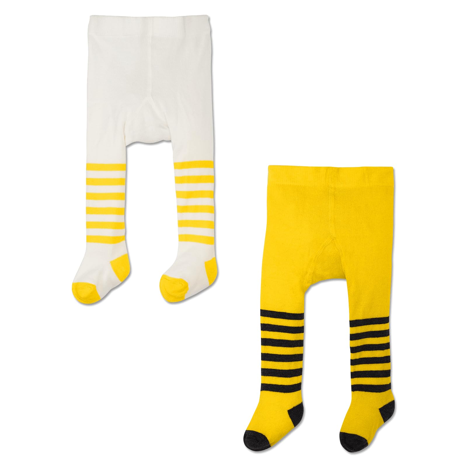 Borussia Dortmund Unisex Baby Bvb Baby Strumpfhose (2er Pack) Strampelhose (2er Pack)