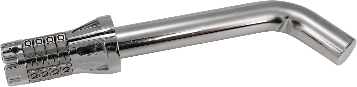 TRIMAX MAG200 - Trailer Receiver Lock Resettable Combination - Combination Lock Trailer, 5/8" Pin