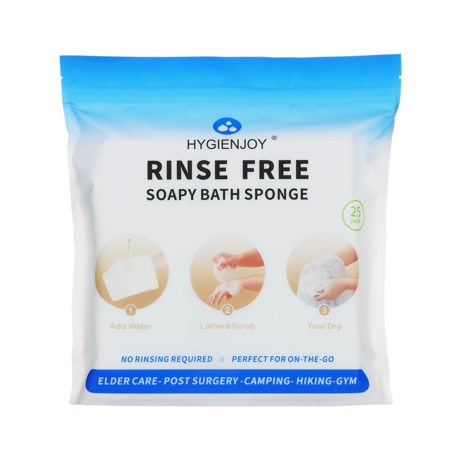 tent sponge HYGIENJOY-21% Larger,No Rinse Bathing Wipes for Adults-Rinse Free Bath Sponges,Soap Infused,Dry Shower Wipes for Elderly,For Camping,Hiking,GYM,Post Surgery Must Haves, (25 Counts) : Health & Household Rahmenhöhe:54,4cm DIY Bikefit - Tips based sponge body nano-3