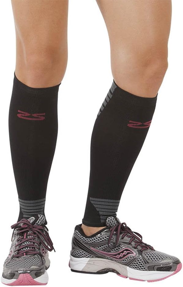 Zensah Ultra Compression Leg Sleeves – Calf Support Guard for Shin Splints for Men, Women, Running, Basketball