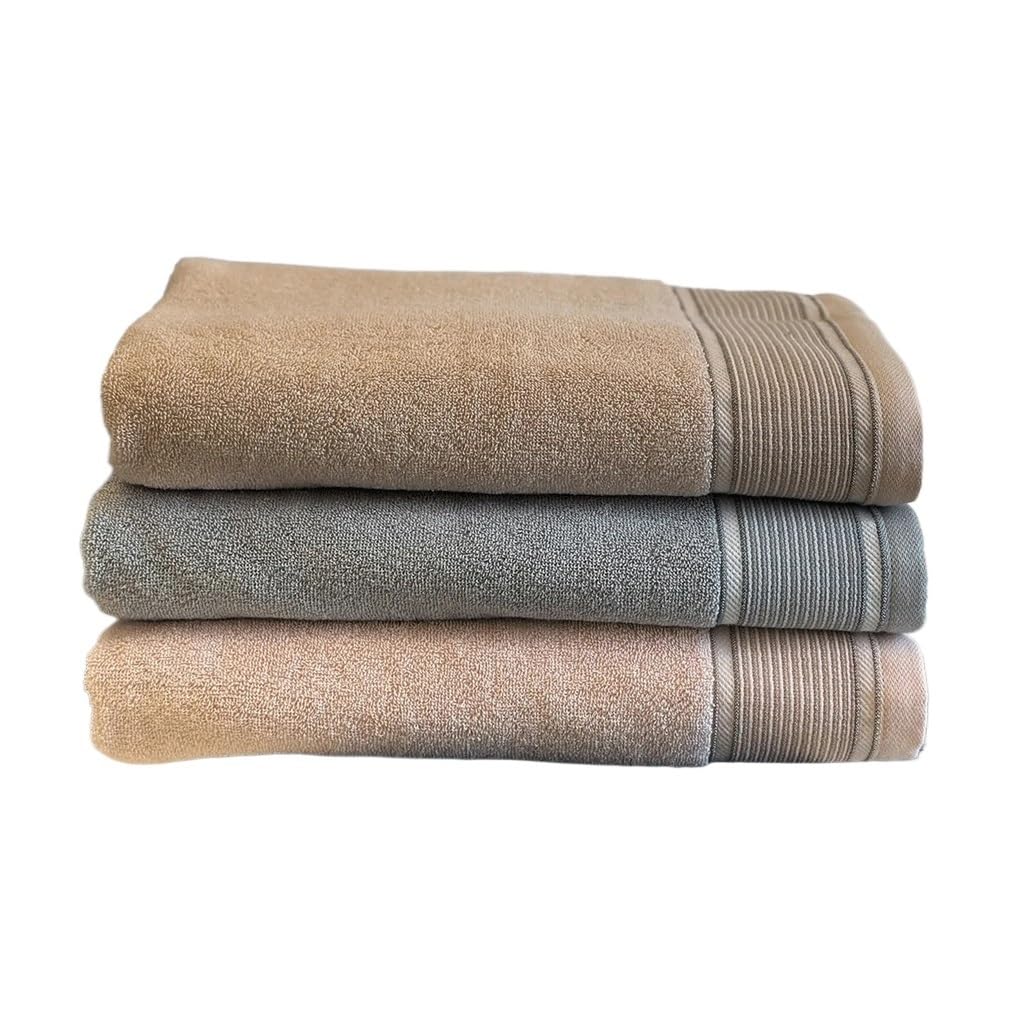 Serviette de bain pour hôtel et maison en coton doux 70x140cm