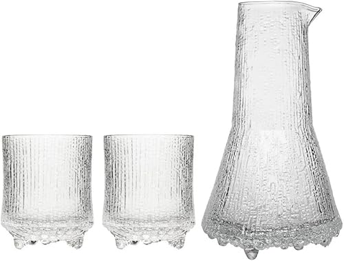 Iittala Ultima Thule - Juego de vasos + jarra de 50 cl, 3 piezas, transparente, 20, 3